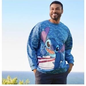 Disney Celebration Crew - Stitch "Disneyland Resort" Jersey Pullover